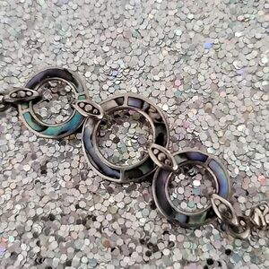 925 ATI Abalone Silver | 3 Sphere Bracelet